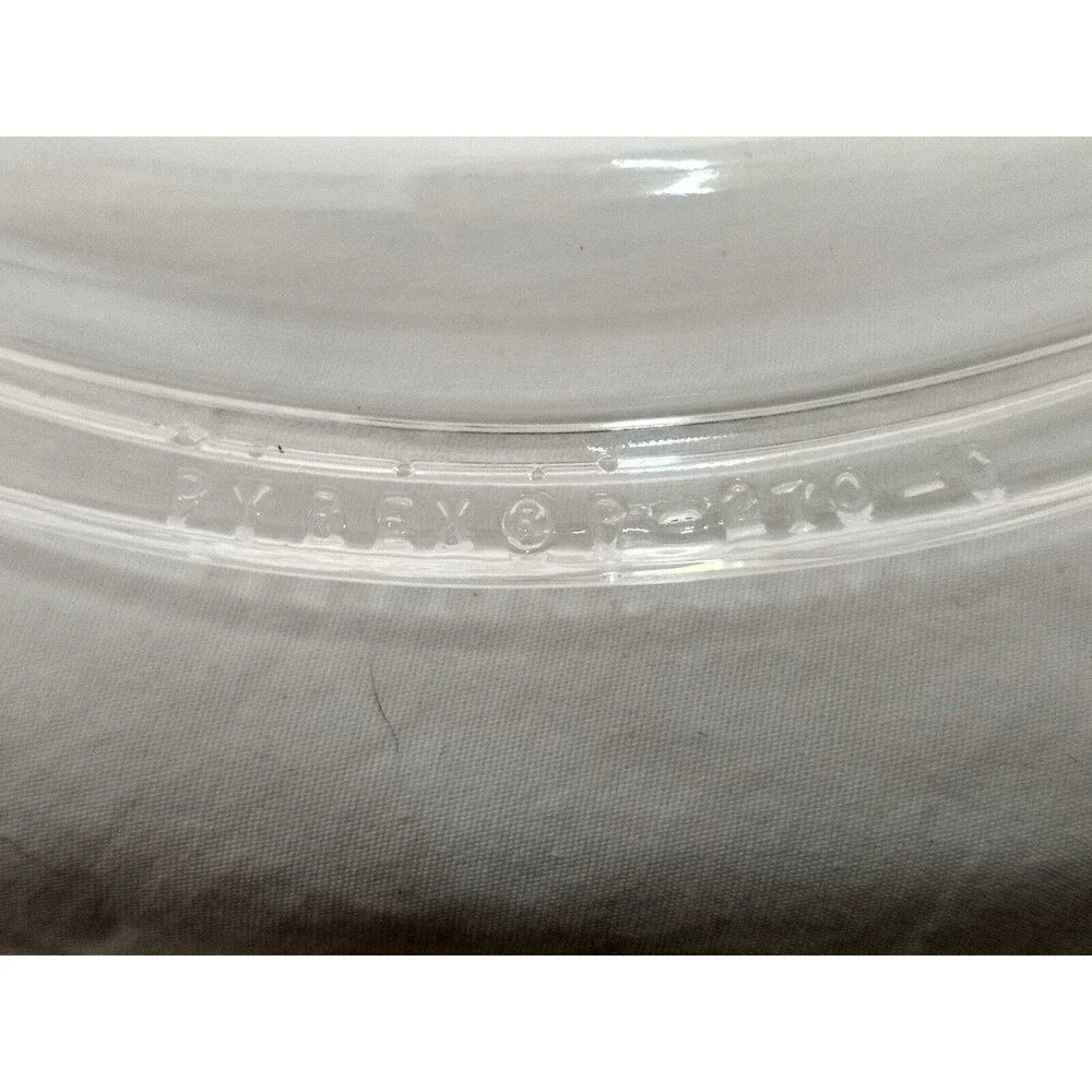 Pyrex Replacement Lid P-270-C Tab Handles